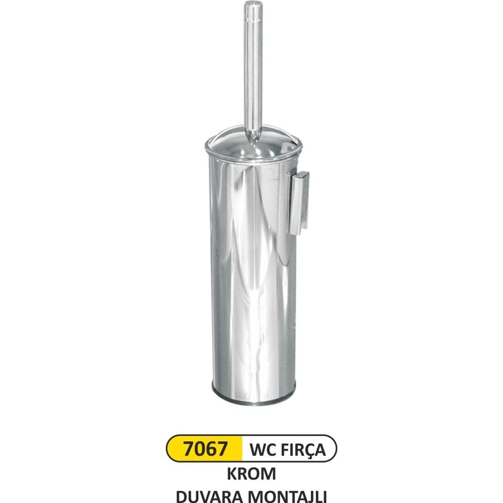 ARI METAL KLOZET FIRÇASI PASLANMAZ DUVARA MONTAJLI 7067