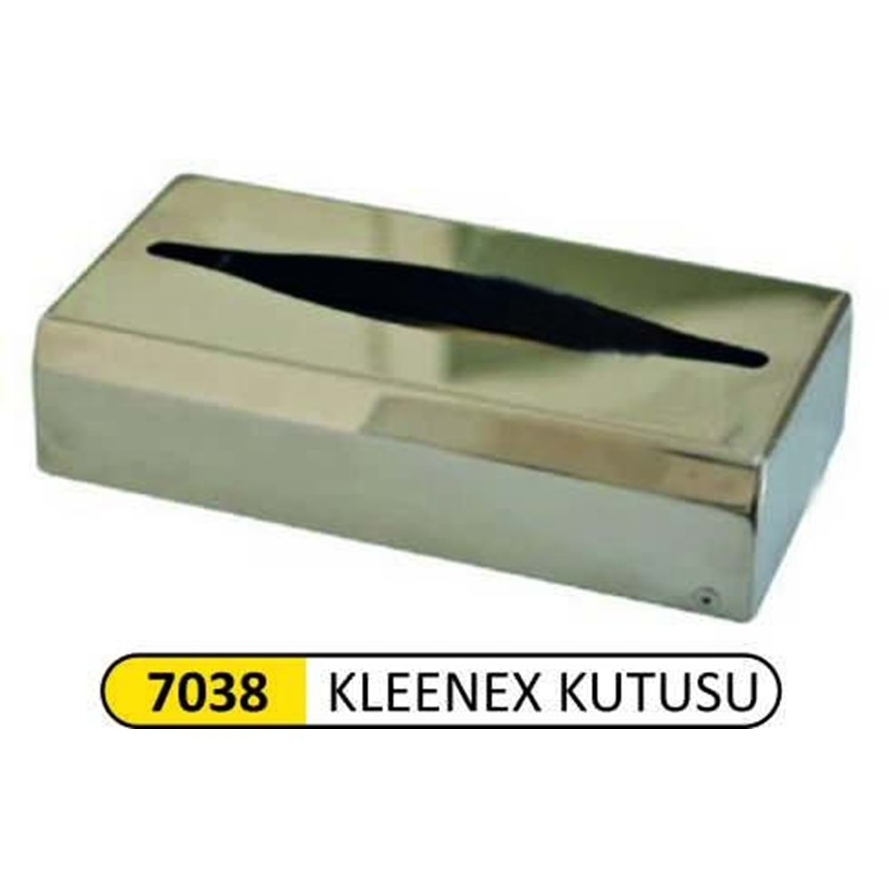 ARI METAL KLEENEX KUTUSU PASLANMAZ 7038