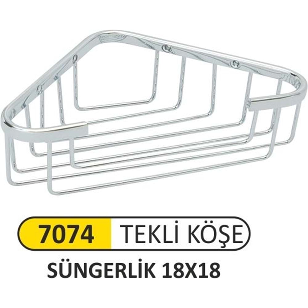 ARI METAL SÜNGERLİK PİRİNÇ TEKLİ 18X18 7074