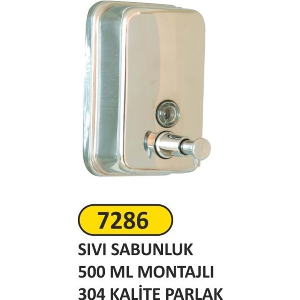 ARI METAL PASLANMAZ SIVI SABUNLUK 500ML 7286