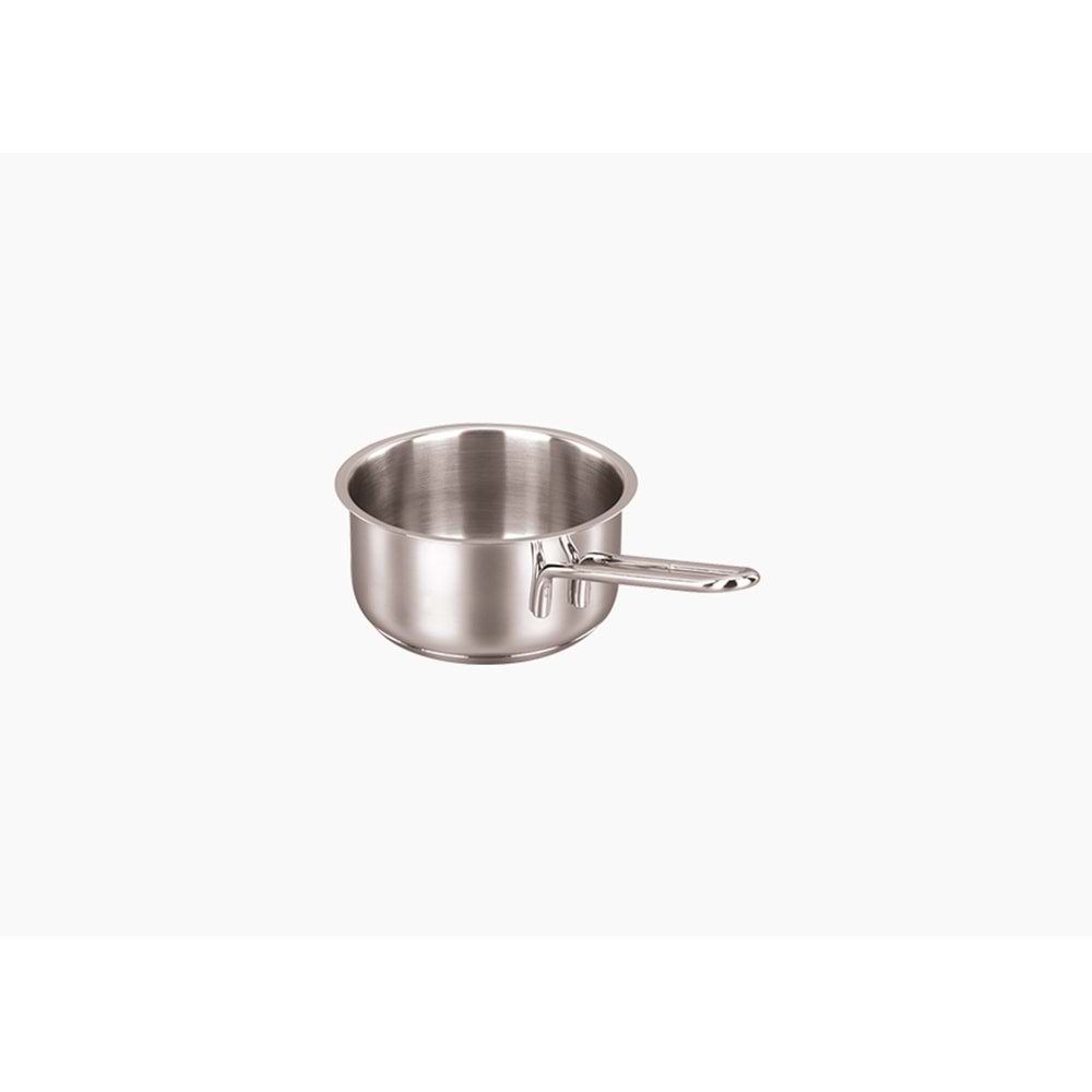 KORKMAZ PERLA ÇELİK SOS TENCERESİ 14X7CM 1LT A1651