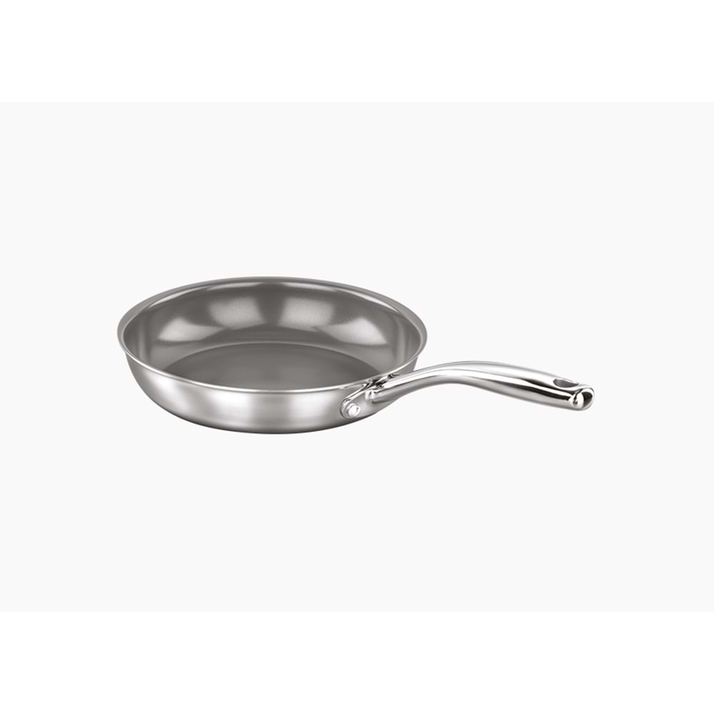 KORKMAZ PRO-CHEF ÇELİK SERAMİK TAVA KAPAKLI 28X5CM 3LT A1387