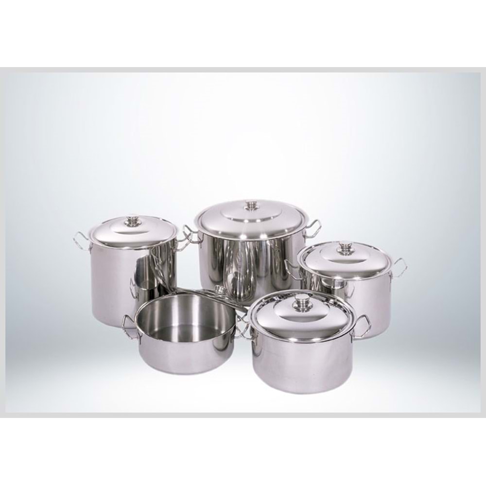 YÜRÜK SİLİNDİRİK TENCERE KAPAKLI 45X45 70LT 10414545