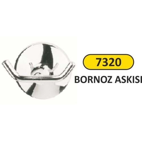 ARI METAL BORNOZ ASKISI PİRİNÇ 7320