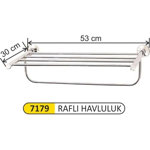 ARI METAL RAFLI HAVLULUK PİRİNÇ 7179