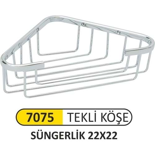 ARI METAL SÜNGERLİK PİRİNÇ TEKLİ 22X22 7075