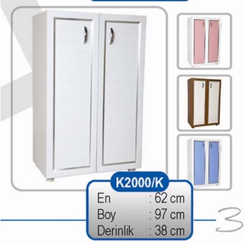 ERSAY ÇOK AMAÇLI PVC DOLAP K2000/K