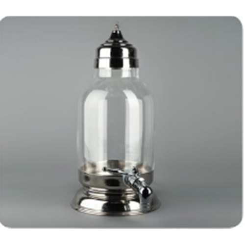 KAVİS 16233 MUSLUKLU(VANA)TK. NİKEL 13LT MEŞRUBAT KAVANOZU KC-040 S