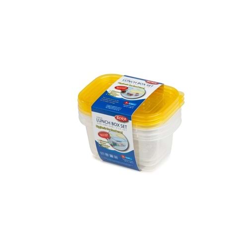 BORA KÖŞELİ SAKLAMA KABI 0,50LT BO534