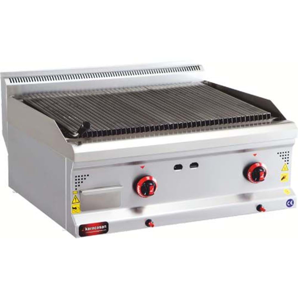 KARACASAN GAZLI LAVATAŞ IZGARA 800x700x850 KRCS-DLIG 870