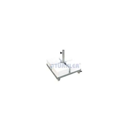 TÜRKLER METAL TESPİT AYAĞI MERMERLİ 50X50 333-5