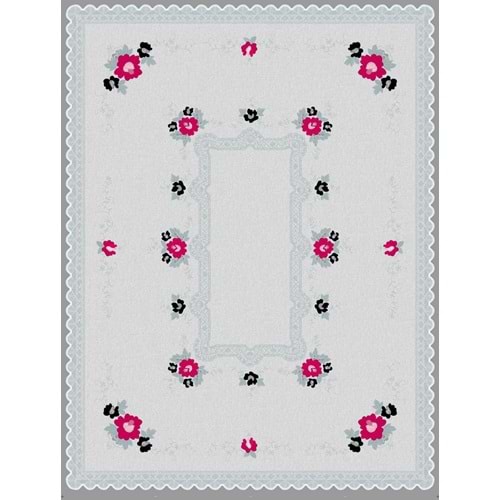 POLSET TOMMY DESENLİ MASA ÖRTÜSÜ DİKDÖRTGEN 120CM x 150CM(15pcs)