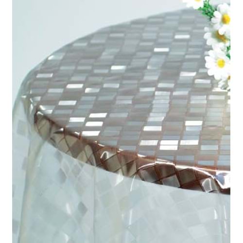 POLSET EMBOSS BUZLU MASA ÖRTÜSÜ D-2260