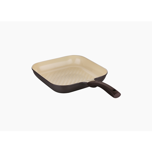 KORKMAZ NATURA KARE GRİLL TAVA 28X28CM A1445